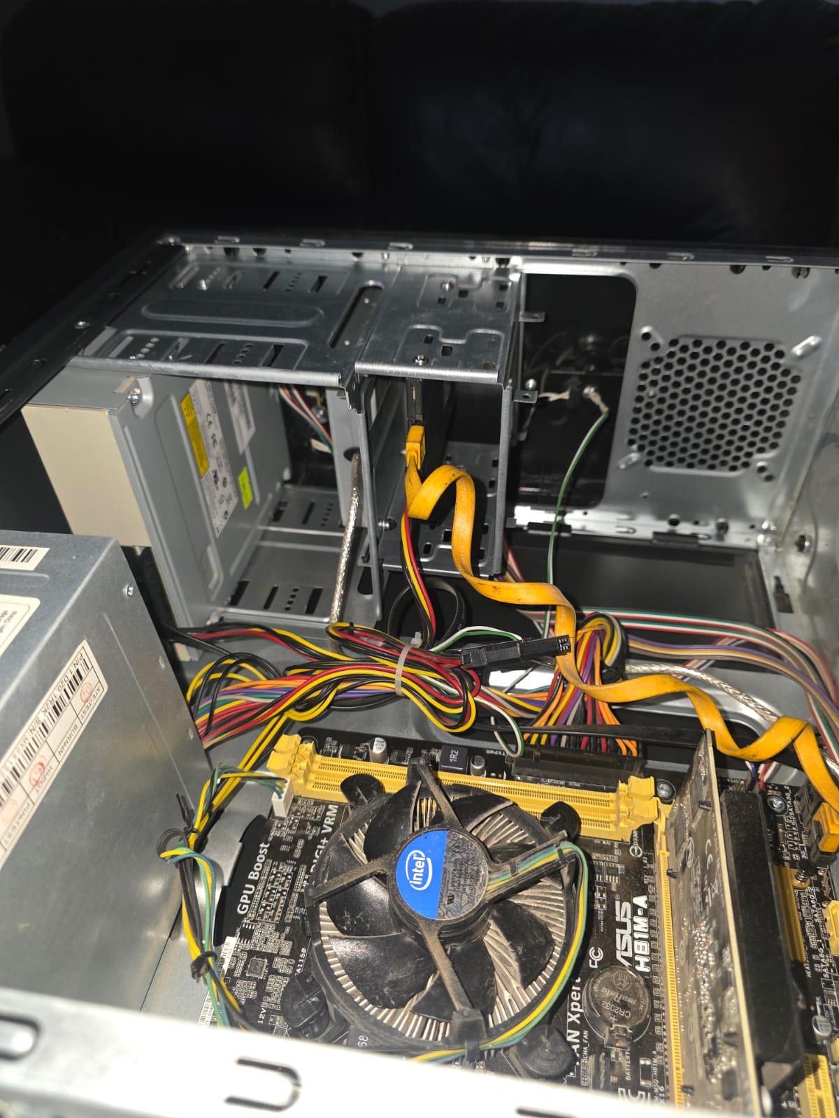 Mantenimiento de PC — antes