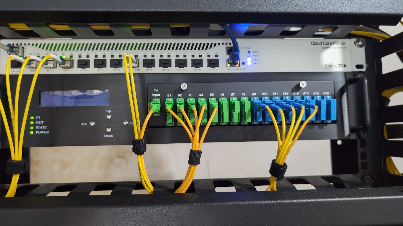 Rack de comunicaciones